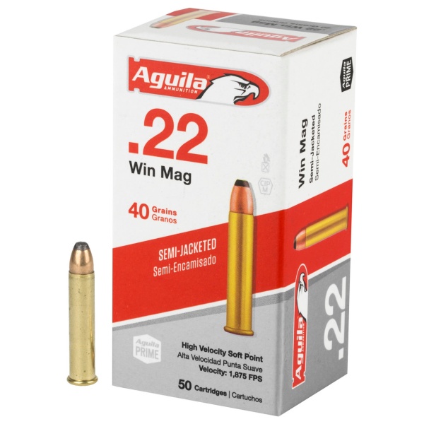 AGUILA 22 WMR SOFTPOINT