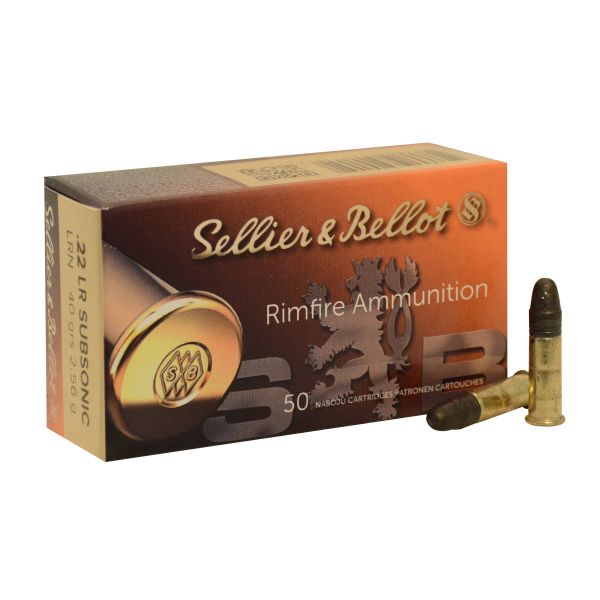 SELLIER&amp;BELLOT 22 LR SUBSONIC 40gr